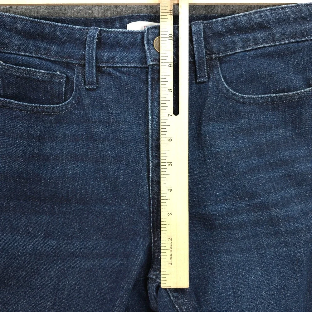 Vineyard Vines Jeans Womens 26 Straight Crop High Rise Dark Wash Casual Preppy